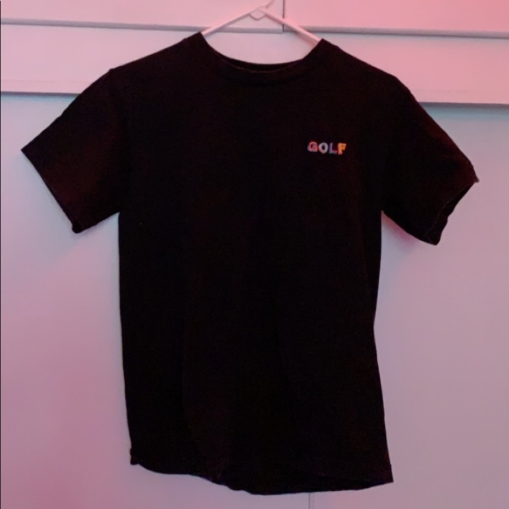 Golfwang multicolor 3D GOLF tee - black + golf bag